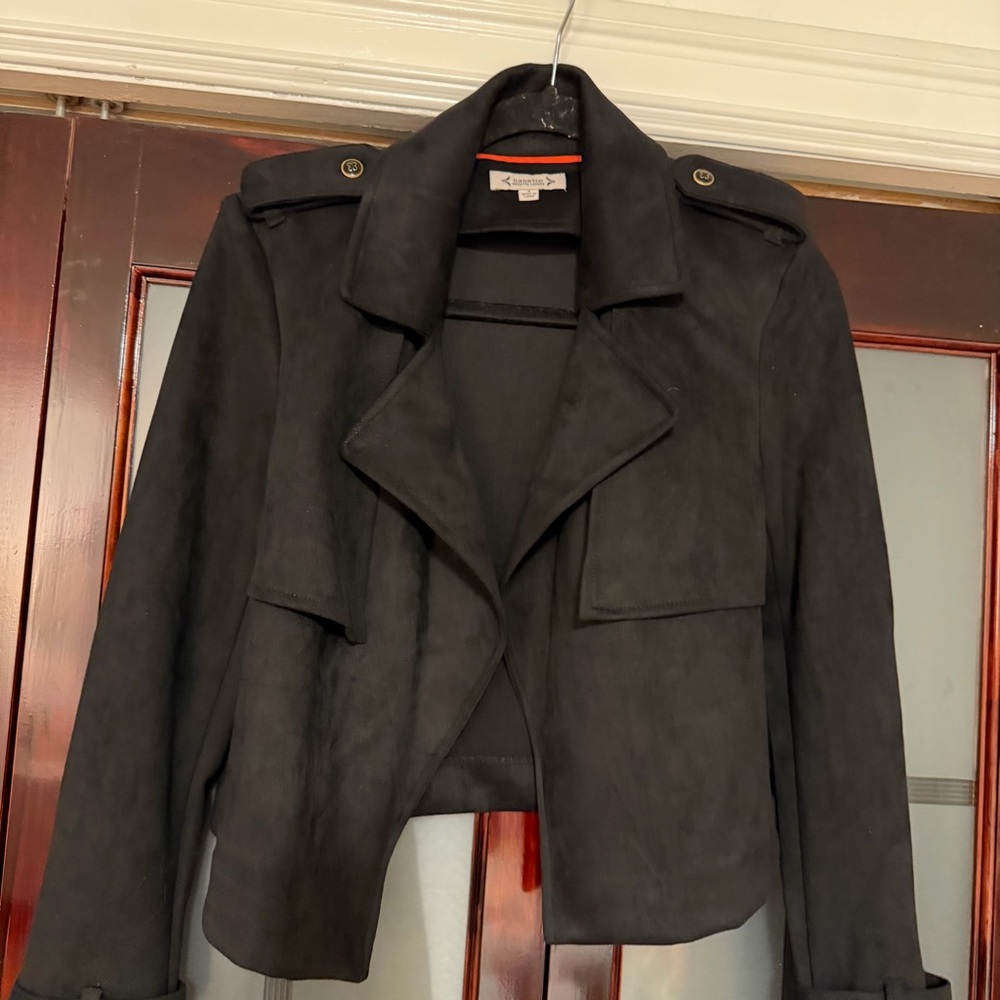 Nanette Lepore Black Trench Coat